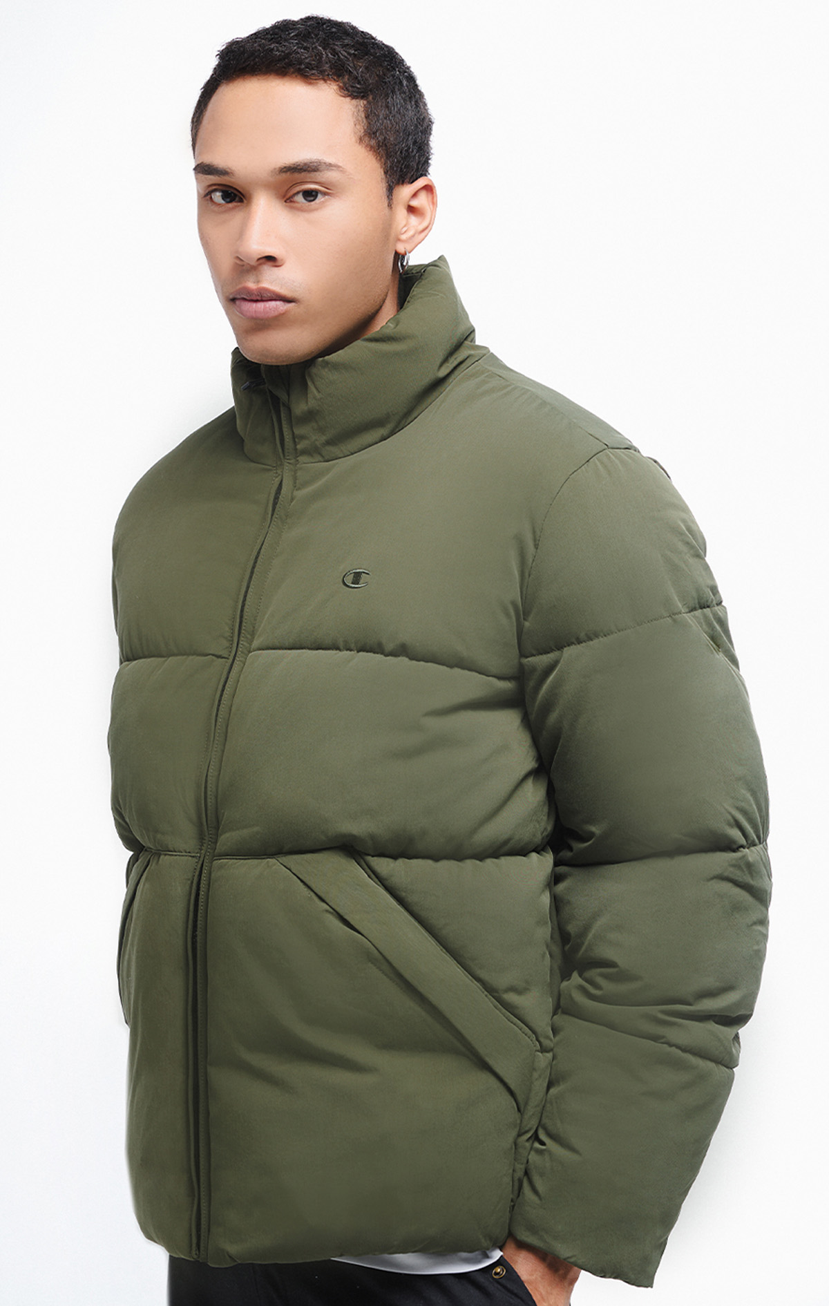 Outdoor Erkek Siyah Jacket | Champion Türkiye