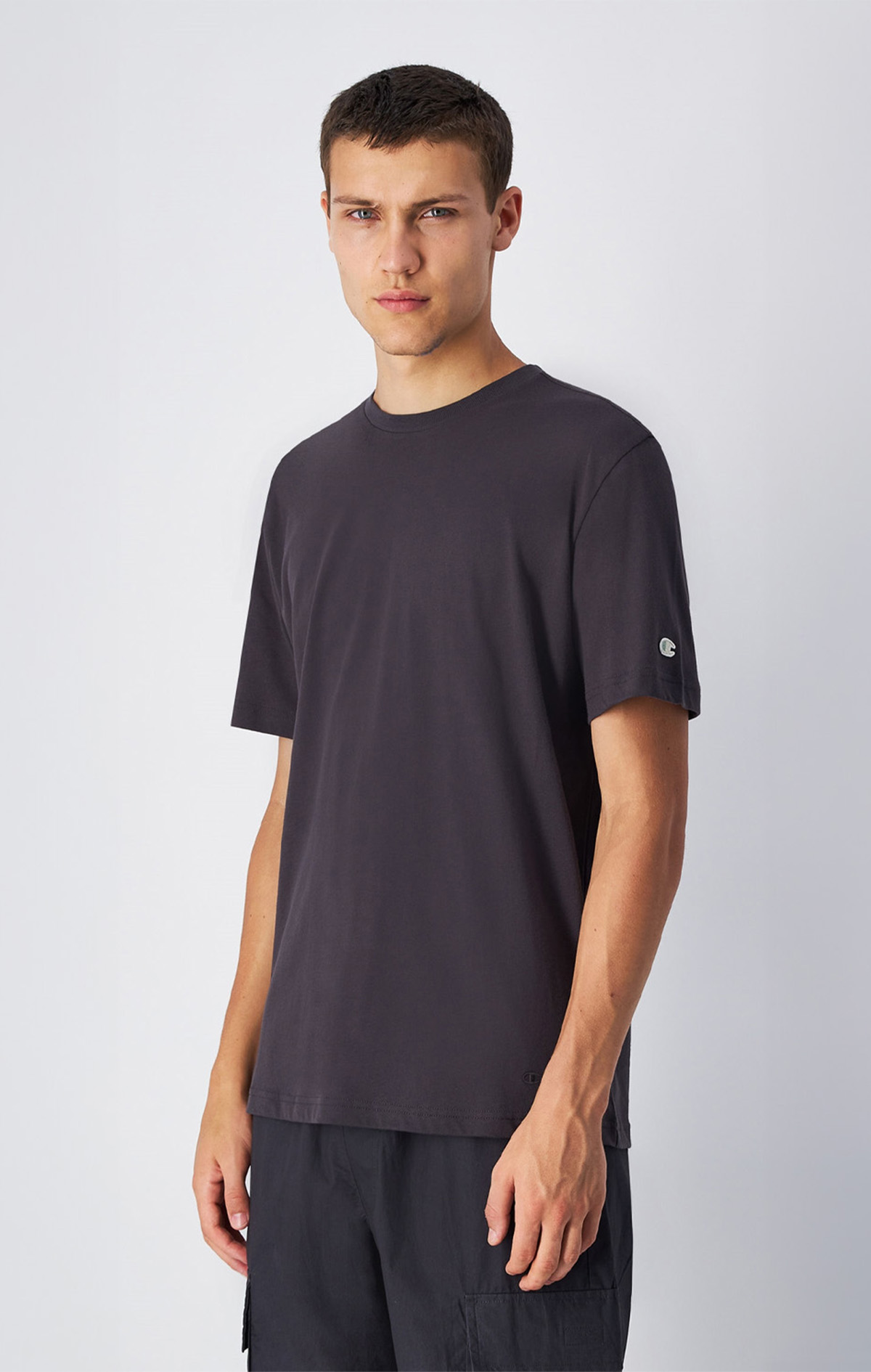 Eco Future Erkek Siyah SS Tee | Champion Türkiye