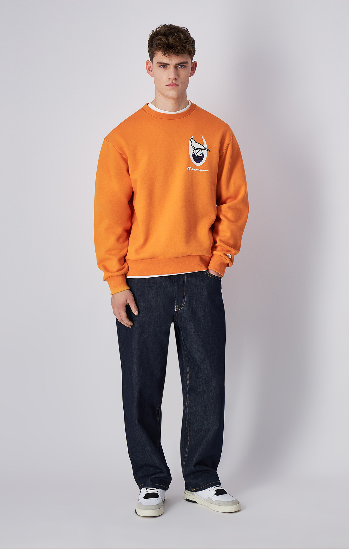 シャツ 70s Champion LAKELAND Hi Neck Gri High Neck Sweatshirt | Champion Türkiye