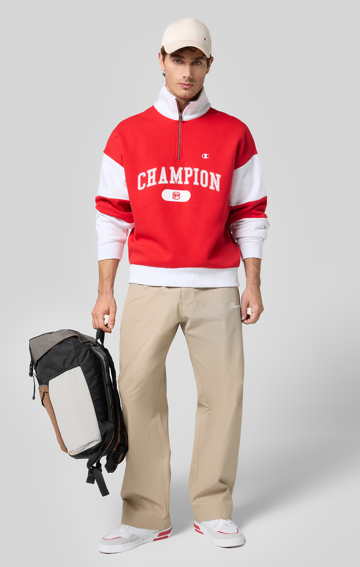 シャツ 70s Champion LAKELAND Hi Neck Gri High Neck Sweatshirt | Champion Türkiye