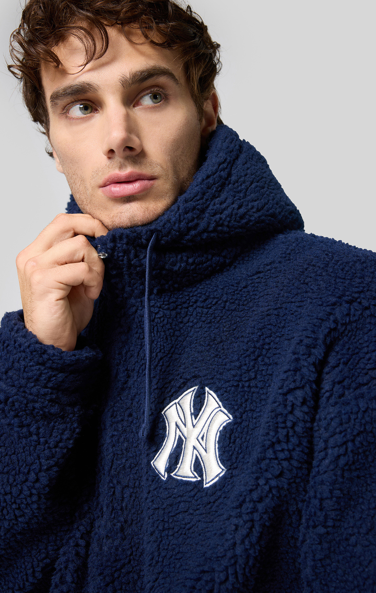 Lacivert Hooded Half Zip Top | Champion Türkiye