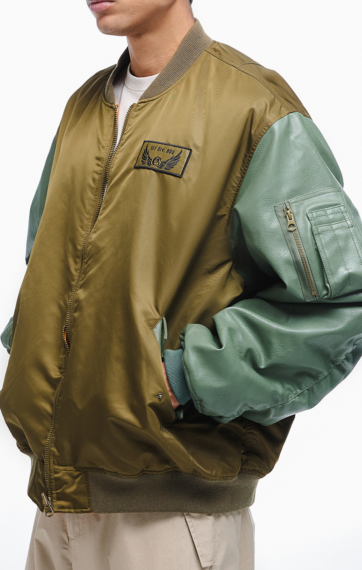 Index & Archive Erkek Kahverengi Bomber Jacket | Champion Türkiye