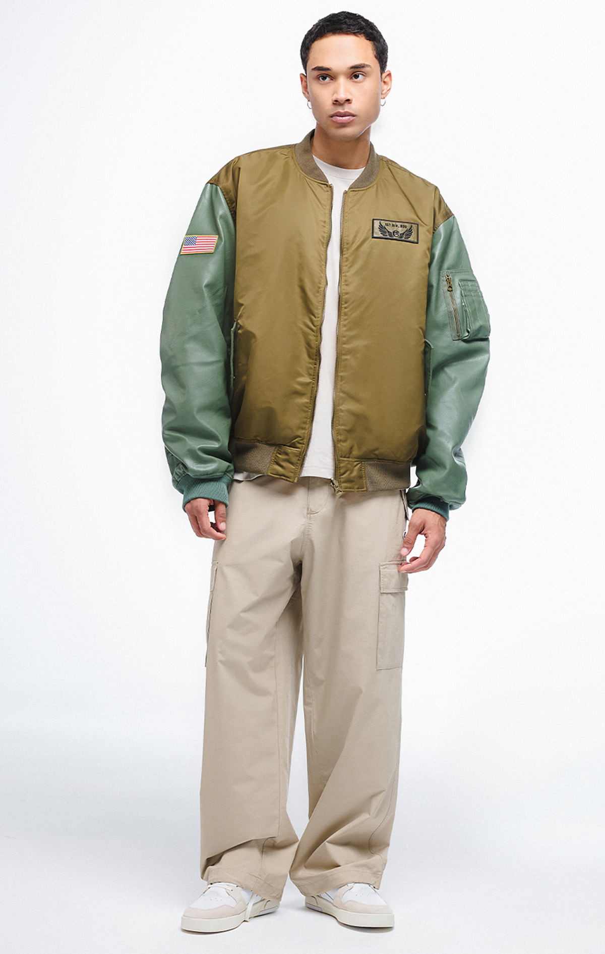 Index & Archive Erkek Kahverengi Bomber Jacket | Champion Türkiye