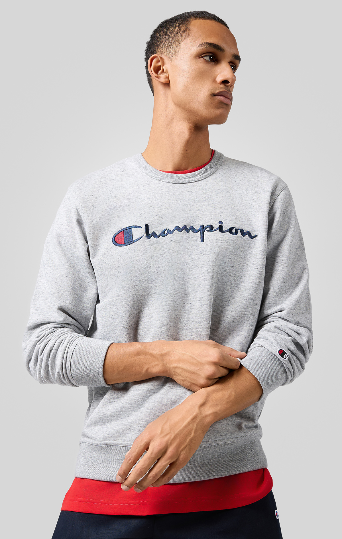 Gri Crewneck Sweatshirt | Champion Türkiye