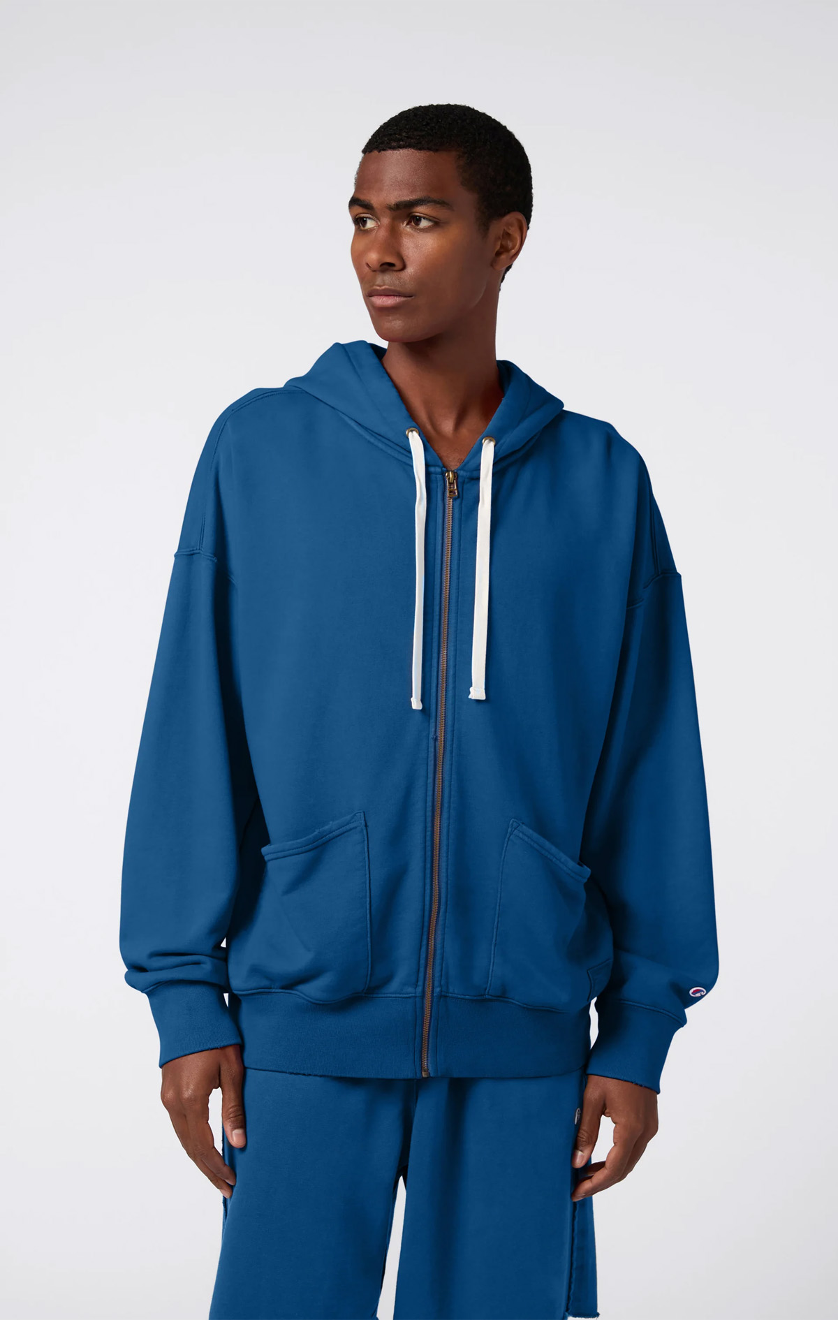 Kırmızı Full Zip Hoodie Sweatshirt | Champion Türkiye