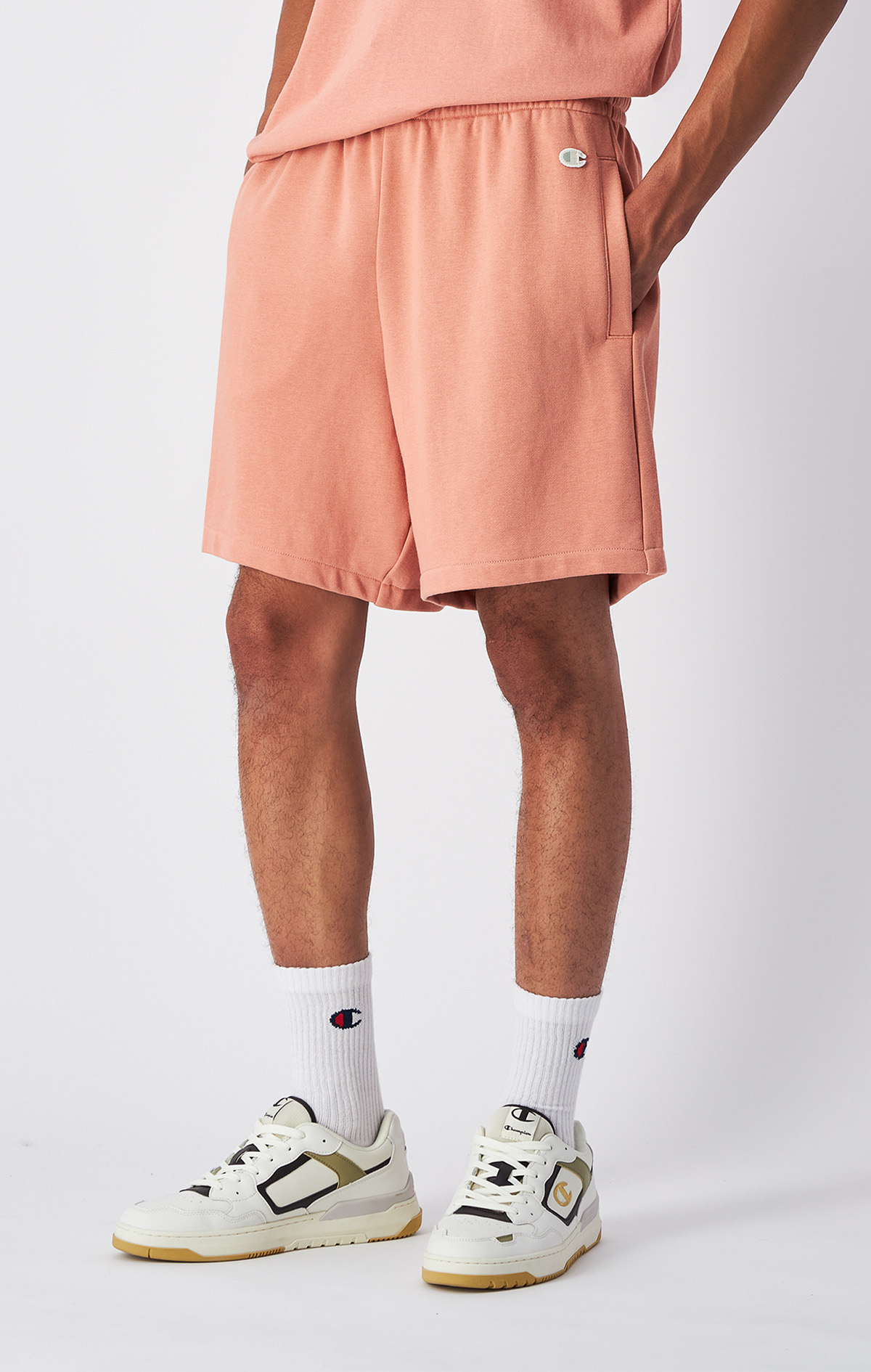 Eco Future Erkek Gri Standard Fit Shorts | Champion Türkiye
