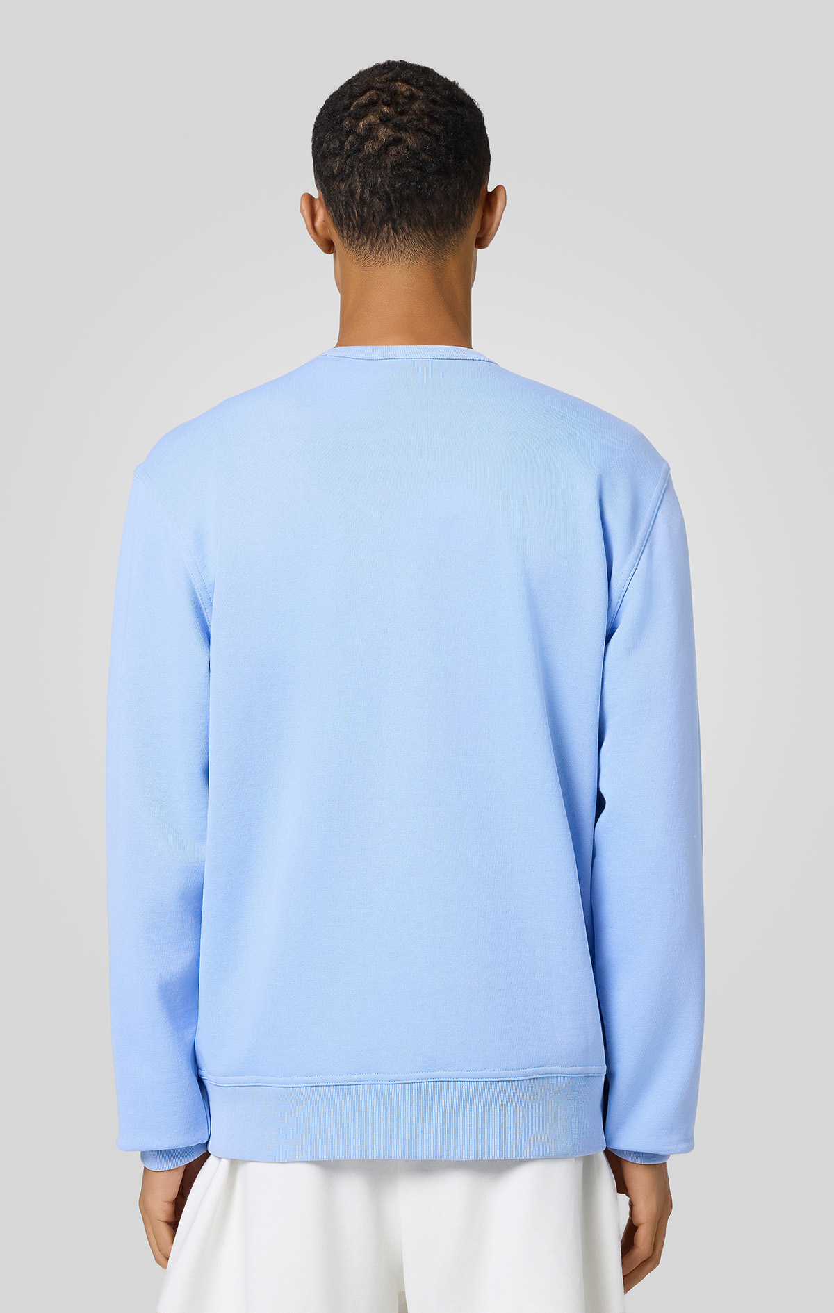Icons Erkek Mavi Standard Fit Crewneck Sweatshirt | Champion Türkiye