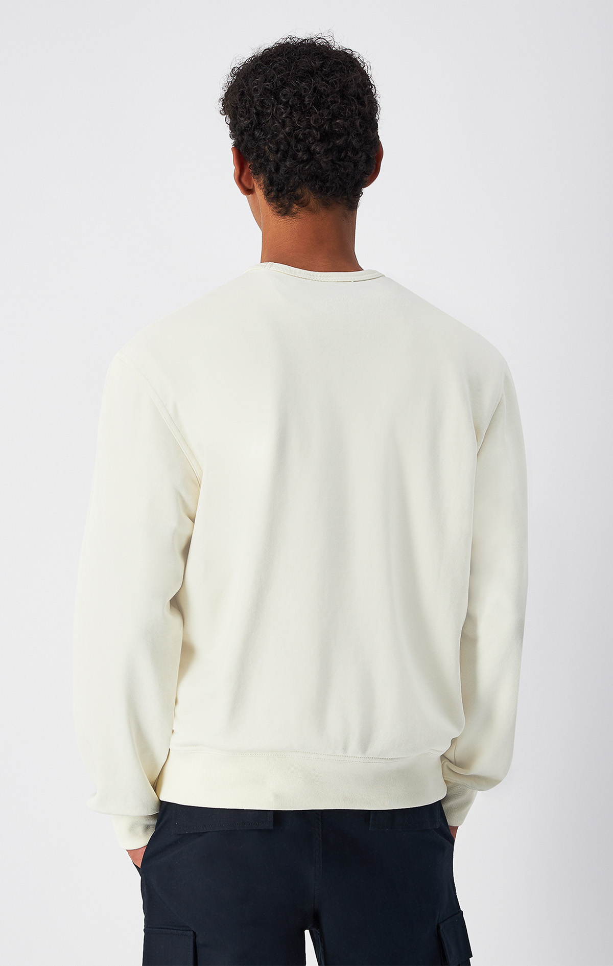 Icons Erkek Mavi Standard Fit Crewneck Sweatshirt | Champion Türkiye