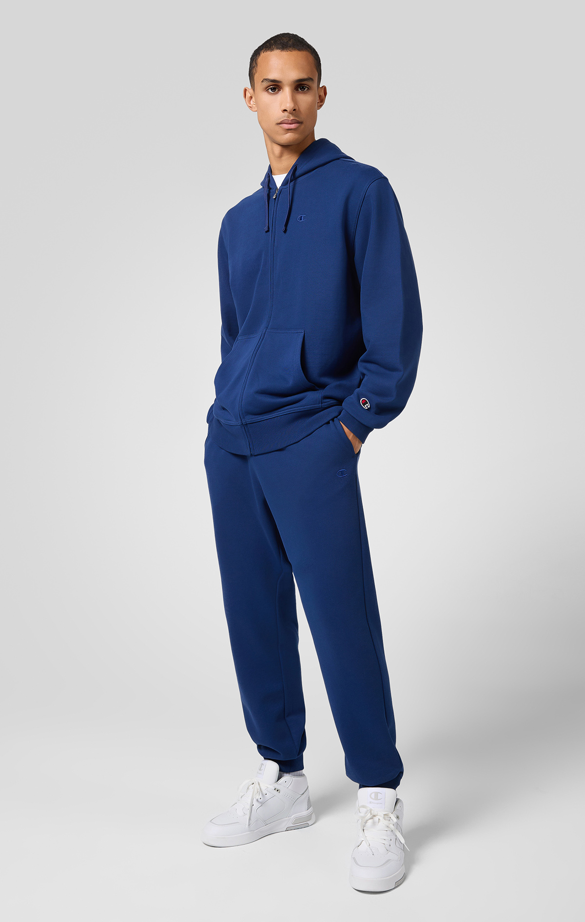 スポーツ・フィットネス Making Champions 5 Return Authentic Pants Erkek Lacivert Standard Fit Rib Cuff Pants