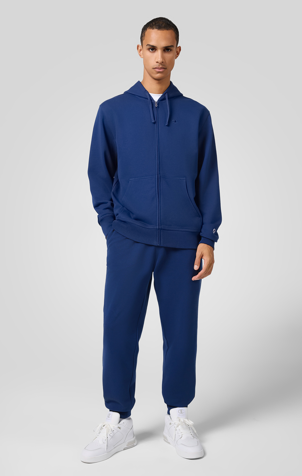 Authentic Pants Erkek Lacivert Standard Fit Rib Cuff Pants