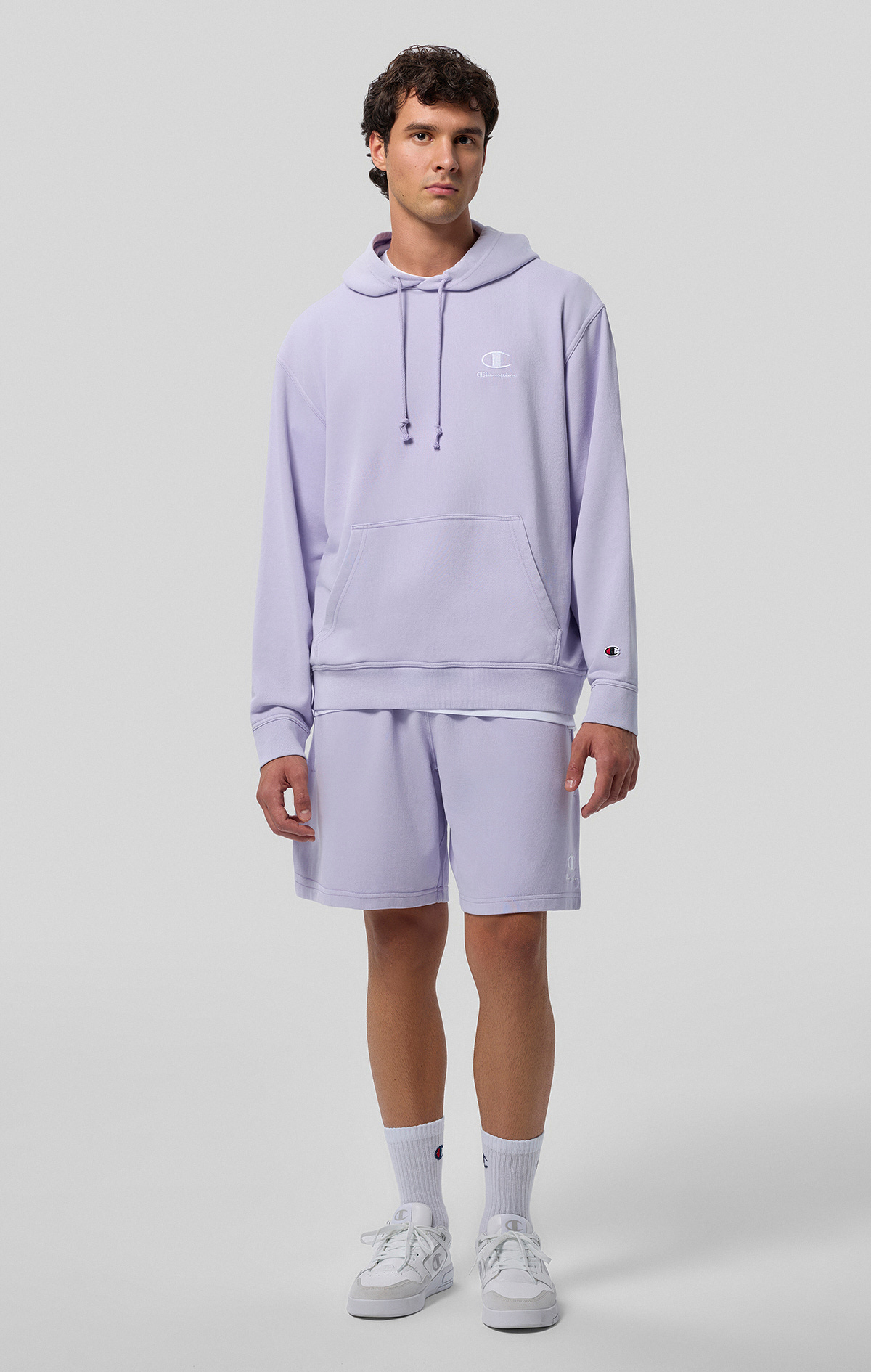 Icons Plush Wash Erkek Yeşil Standard Fit Shorts | Champion Türkiye