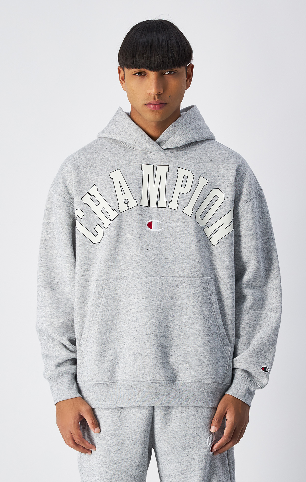 Gri Hooded Sweatshirt | Champion Türkiye