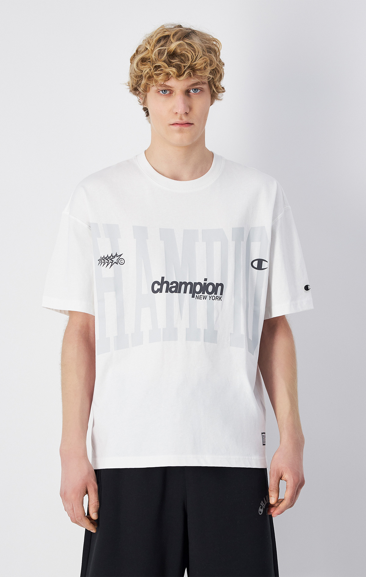 Siyah SS Tee | Champion Türkiye