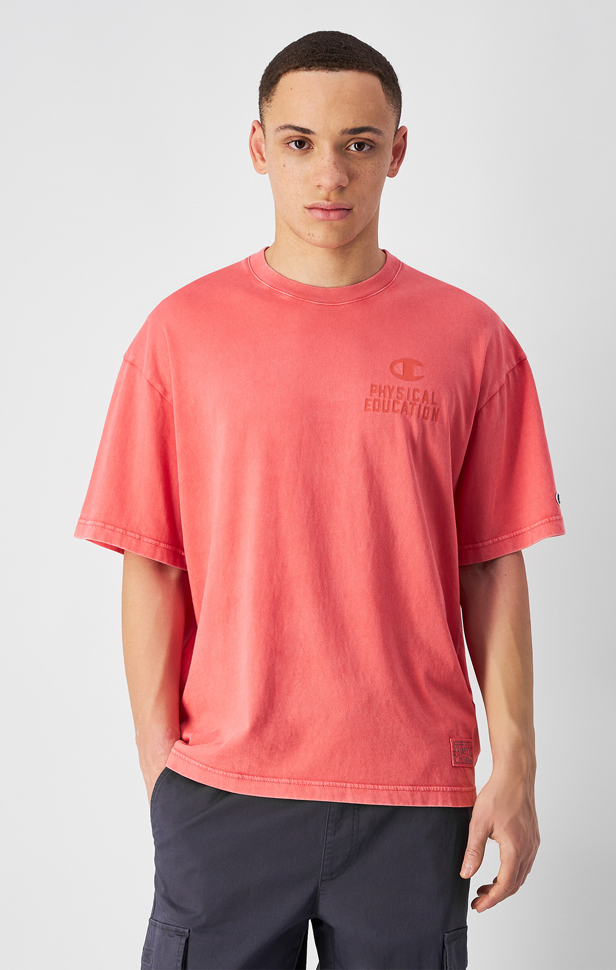 Time Capsule Erkek Yeşil Loose Fit SS Tee | Champion Türkiye