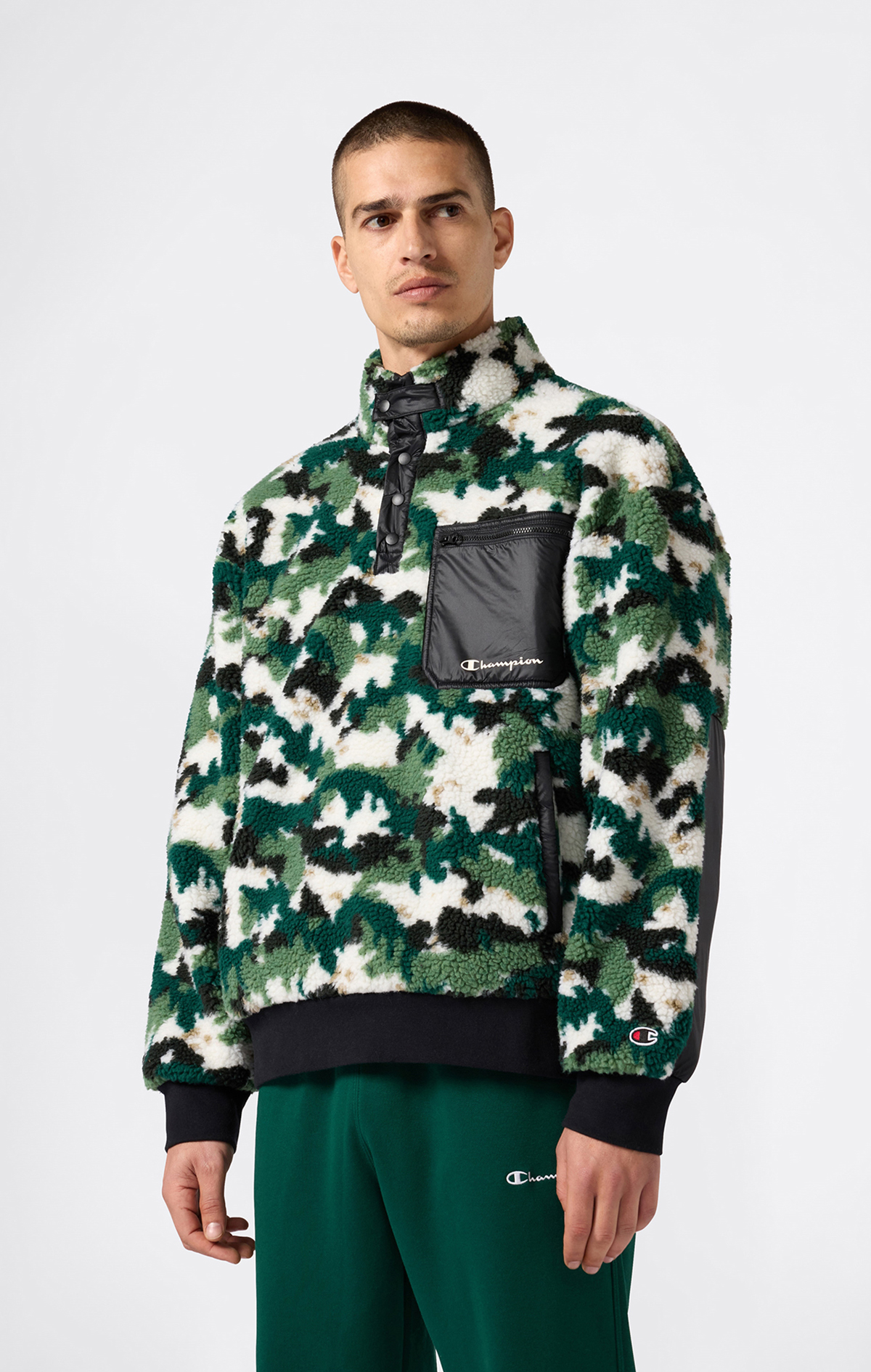 Polar Erkek Çok Renkli Half Zip Top | Champion Türkiye Polar Erkek Çok Renkli Half Zip Top | Champion Türkiye