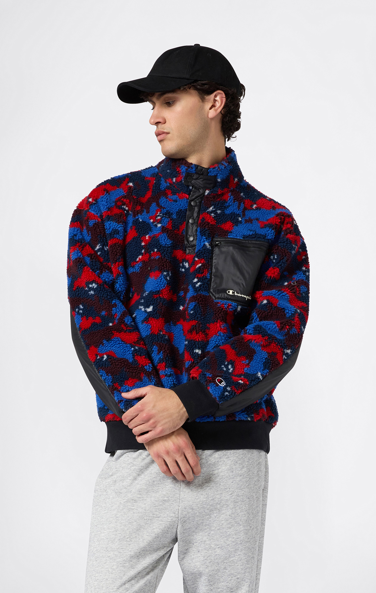 Polar Erkek Çok Renkli Half Zip Top | Champion Türkiye