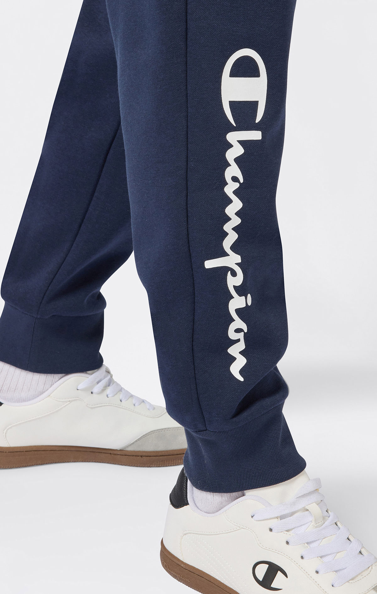 Script Shop Erkek Lacivert Standard Fit Rib Cuff Pants | Champion