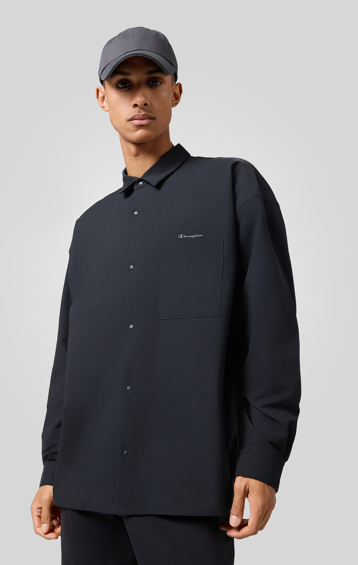 トップス KDG POLO LS SHIRT BLACK C3A402-X055-0-241205201610278.jpg