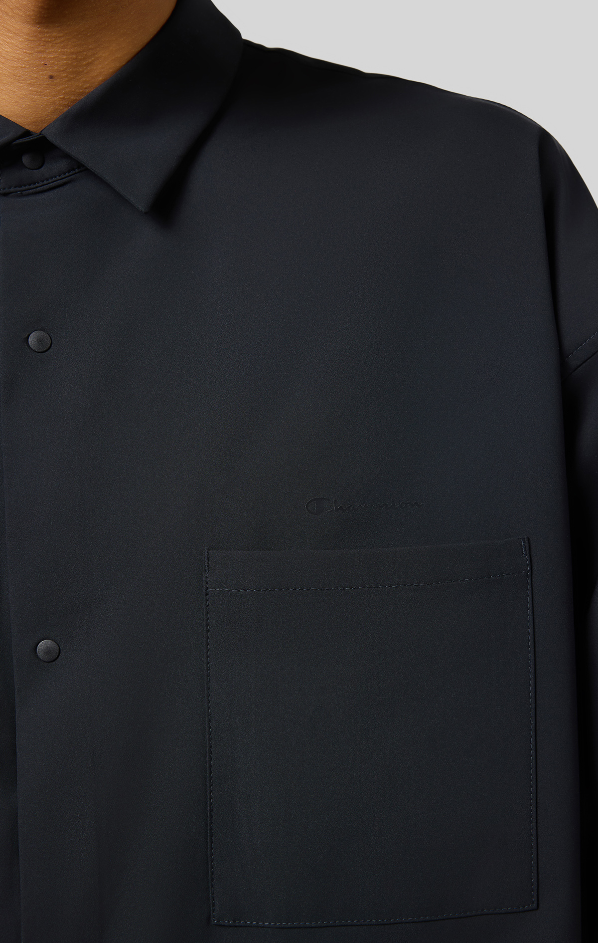 Black Edition Erkek Siyah Custom Fit Long Sleeves Polo Shirt
