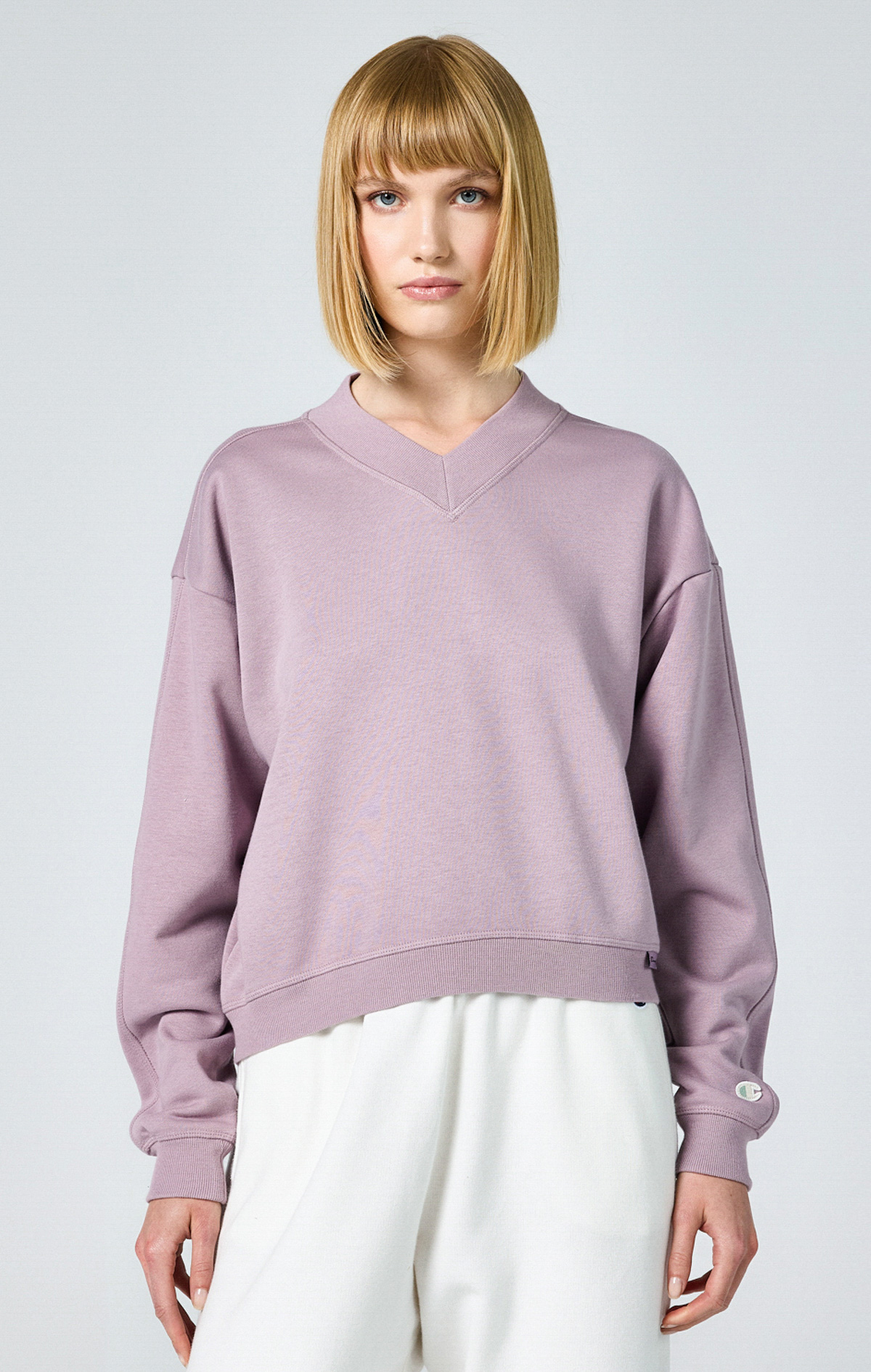 Crewneck Croptop Sweatshirt