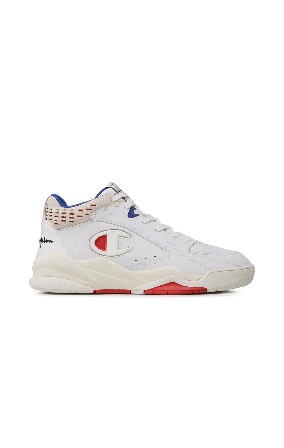 【High & Low】 Basketball Plus Erkek Beyaz Z90 Mid Cut Shoe | Champion Türkiye