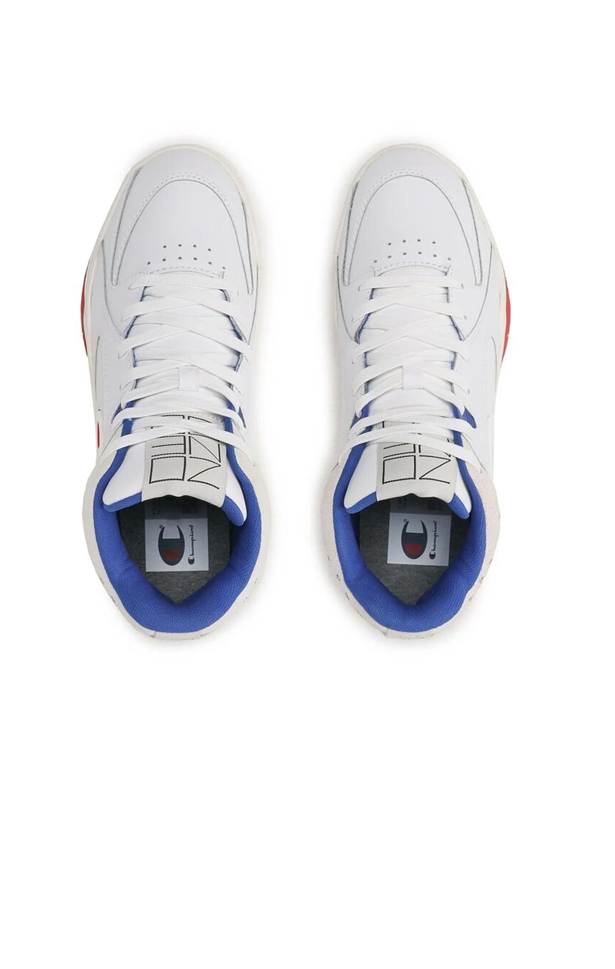 Basketball Plus Erkek Beyaz Z90 Mid Cut Shoe | Champion Türkiye