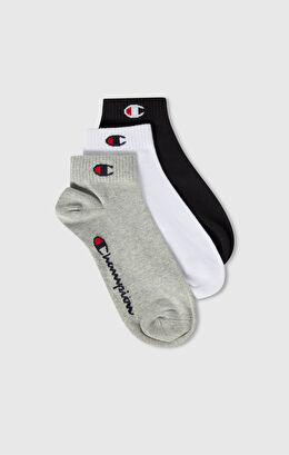 3pk Quarter Socks