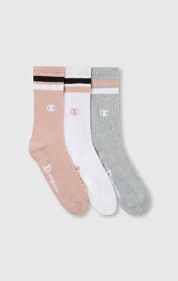3pk Crew Socks