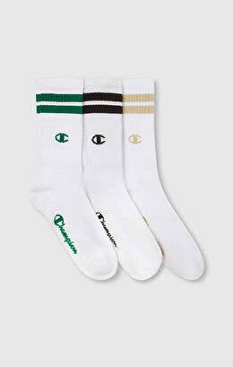 3pk Crew Socks